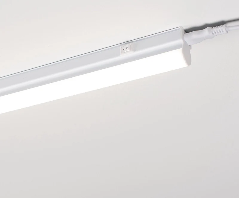 LED-Unterbauleuchte mit Schalter | 90 cm | 11 Watt | 1.100 Lumen | Mehrere Leuchten in Reihe schaltbar | Ein-/Ausschalter | 4.000 K | Küche | Werkstatt | Arbeitsplatz - LED's Light