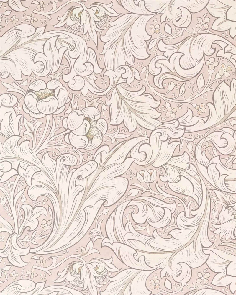 William Morris & Co. Tapet - Pure Bachelor´s Button Faded Sea Pink