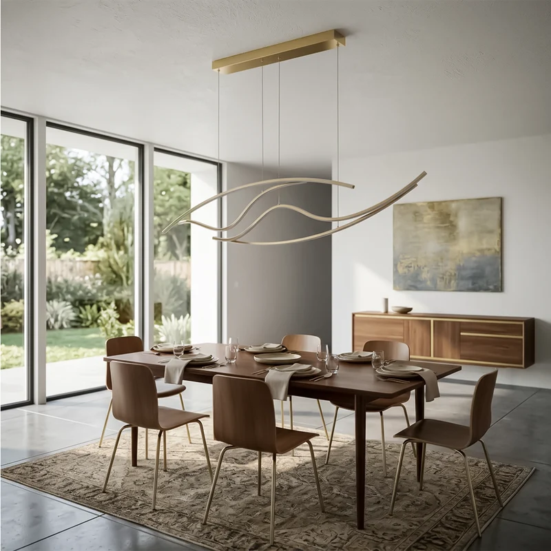 Kronleuchter Reine Linie für ein harmonisches Interieur – Lysa