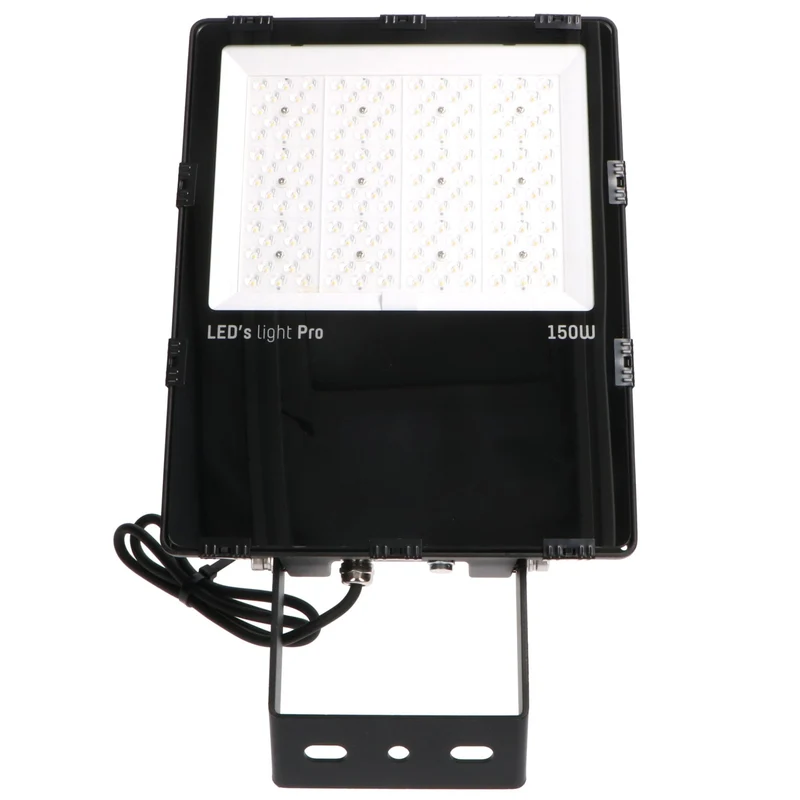 Hochleistungs-LED-Flutlicht 150 W – Wasserdicht (IP66) und korrosionsbeständig (C4) – Schwarz