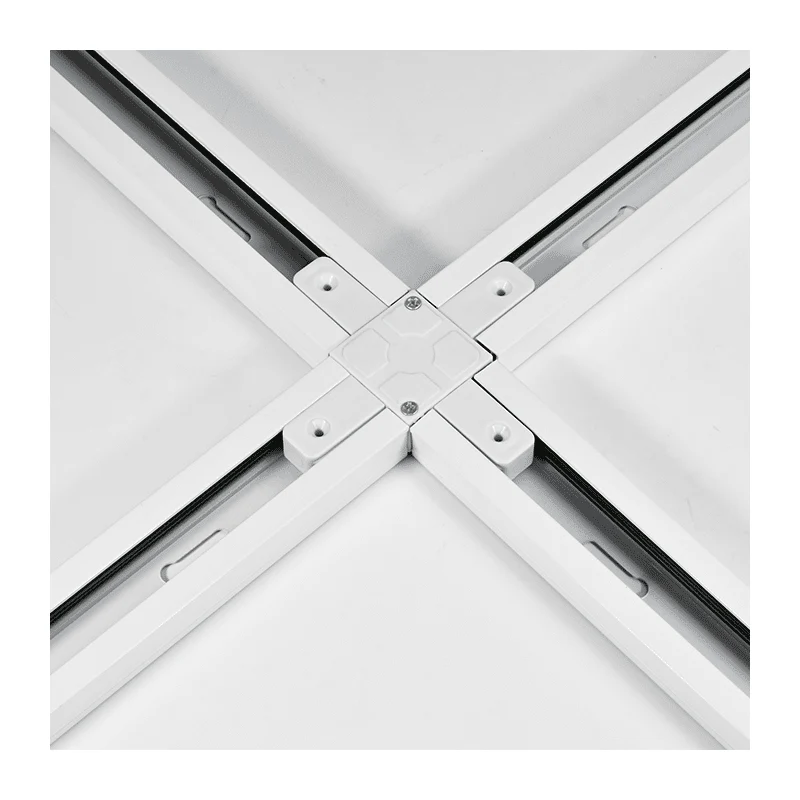 1-Phasen-Schienen X-förmiger Innenverbinder | Weiß