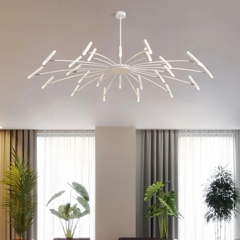Verstellbarer moderner Kronleuchter aus Metall für das Wohnzimmer