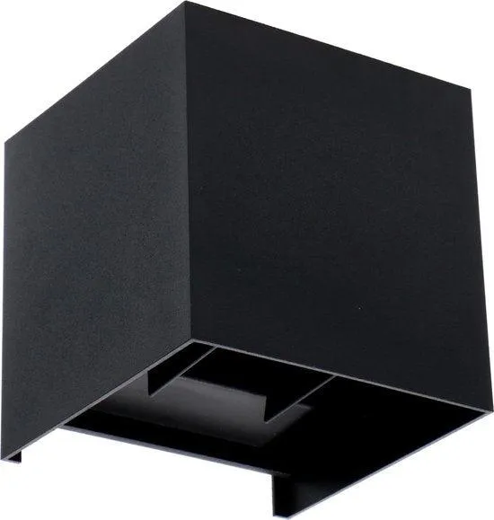 LED Außen-Wandleuchte schwarz 6 Watt warmweiß IP65 Up-Down - LED's Light
