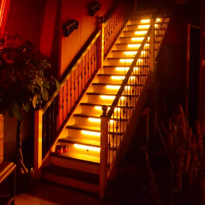 LED-Treppenstufenbeleuchtung für 15 Stufen dimmbar 22W warmweiß - LED's Light
