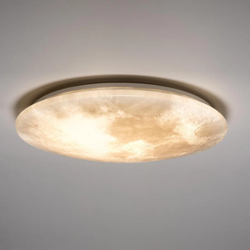 LED's Light Moon Deckenleuchte fürs Schlafzimmer - Dimmbar mit Fernbedienung - 60 cm