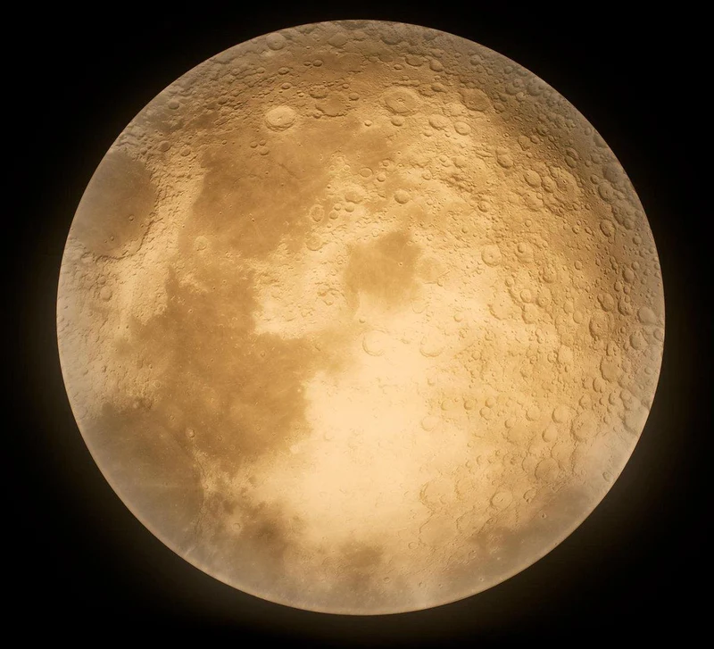 LED's Light Moon Deckenleuchte fürs Schlafzimmer - Dimmbar mit Fernbedienung - 60 cm