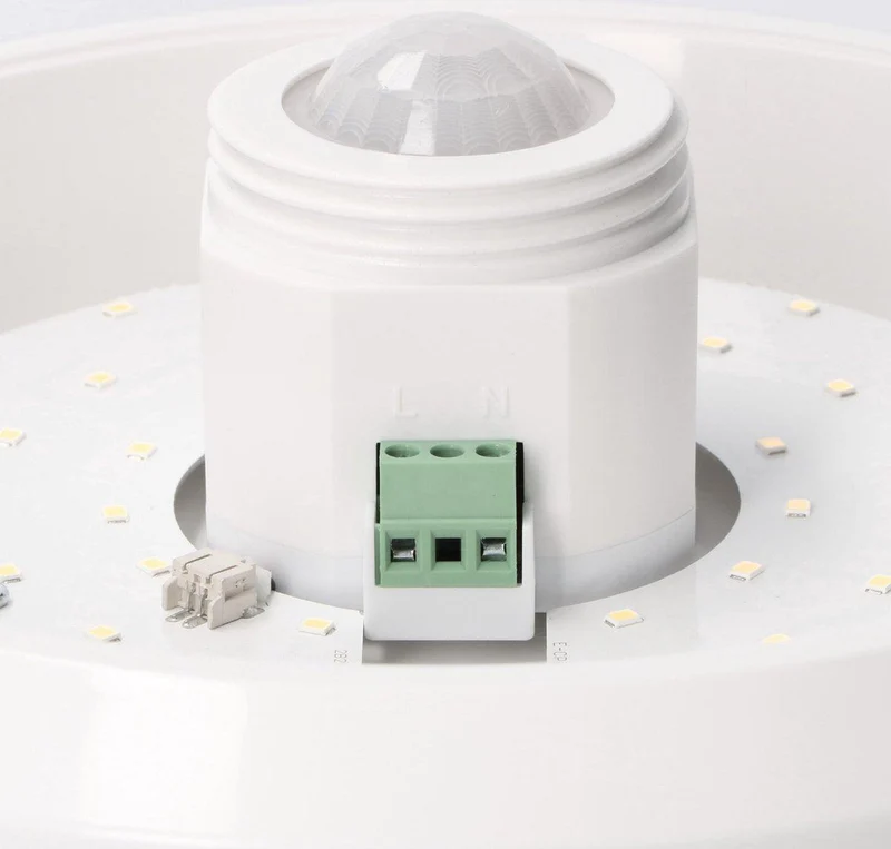 Deckenleuchte mit Bewegungsmelder 8W warmweiß 24cm - LED's Light