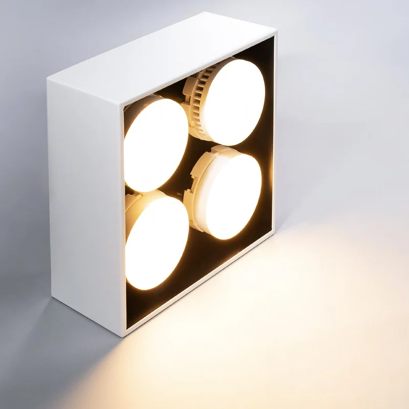 Deckenleuchte weiß 4x GX53 bis 12W - LED's Light