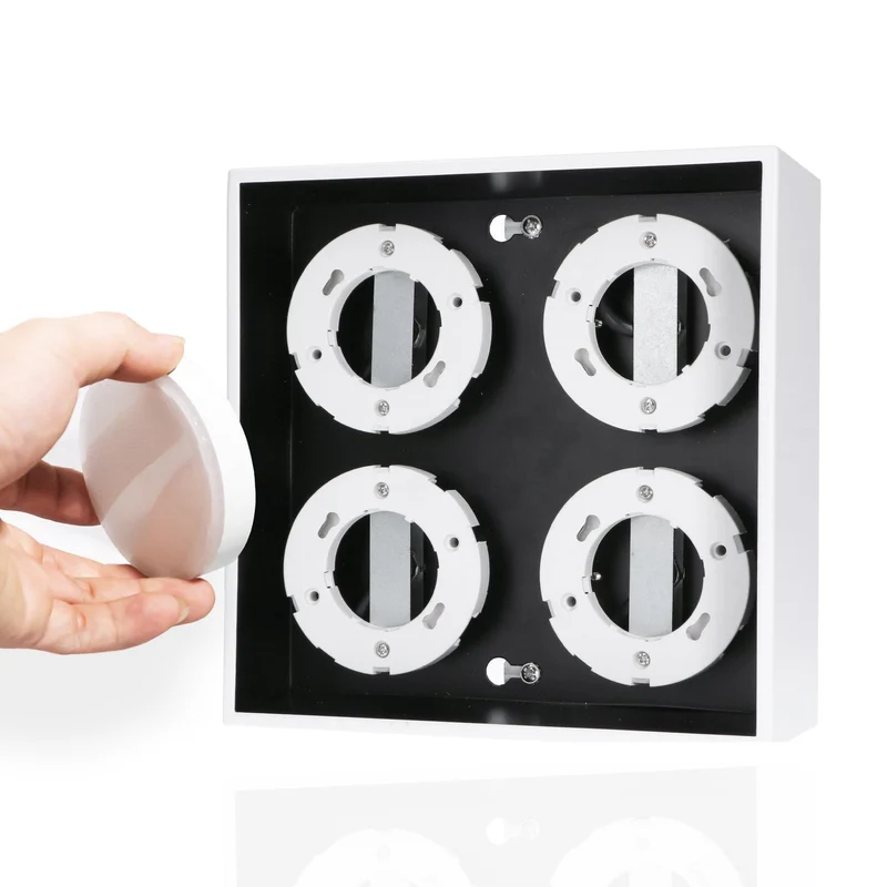 Deckenleuchte weiß 4x GX53 bis 12W - LED's Light