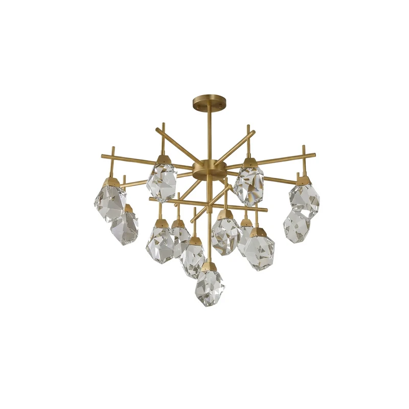 Elegante Ring-Pendelleuchte mit luxuriösem Finish – Orbis