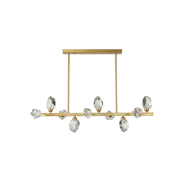 Chic Geometrische Design-Hängelampe aus Kristall – Cubic