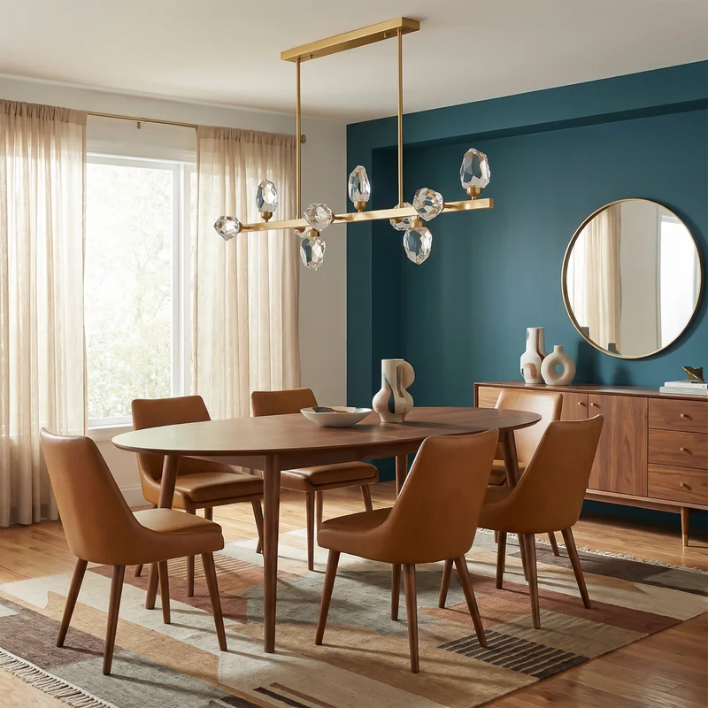 Chic Geometrische Design-Hängelampe aus Kristall – Cubic