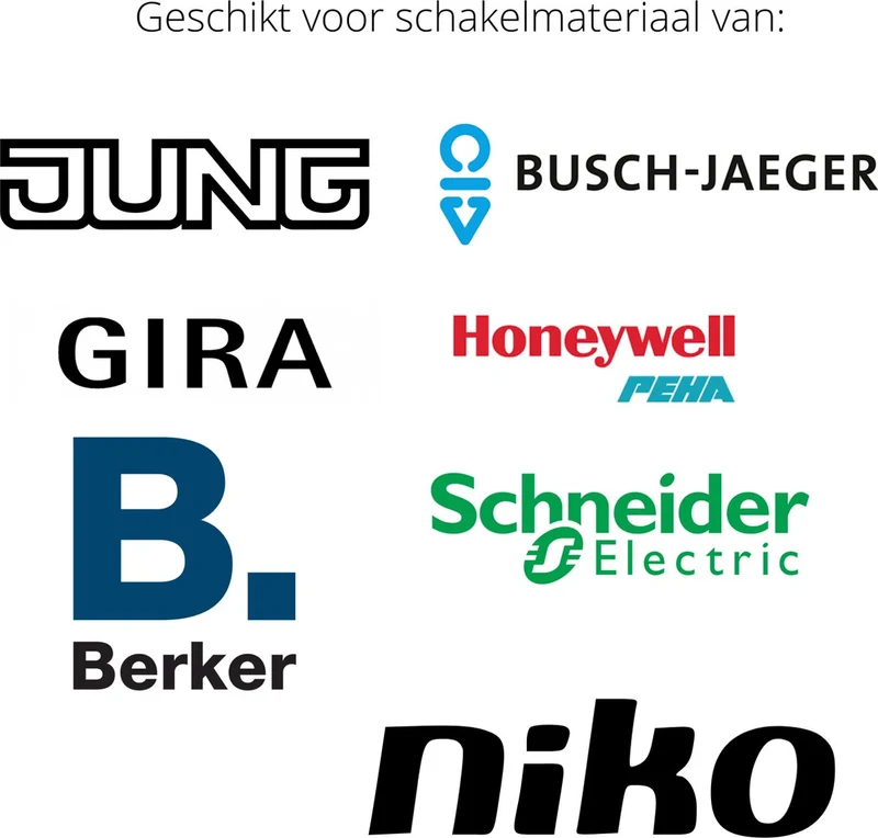 Smart LED Dimmer 2-Draht für Markenschalter LED und Halogen Tuya - idinio
