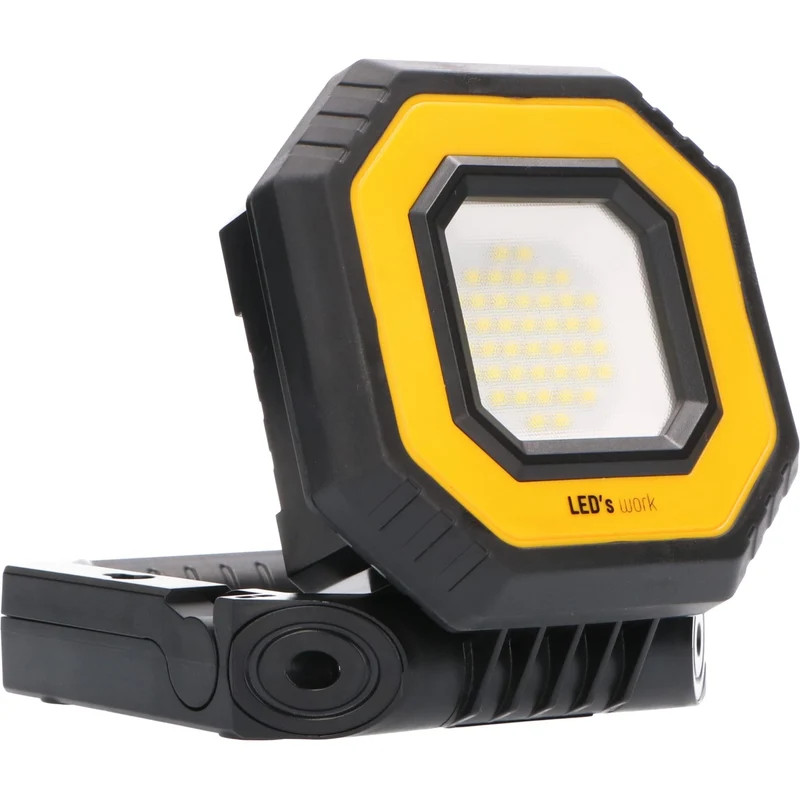 Akku LED-Arbeitsstrahler Kompakt 7W kaltweiss 3-10h Laufzeit - LED's Work