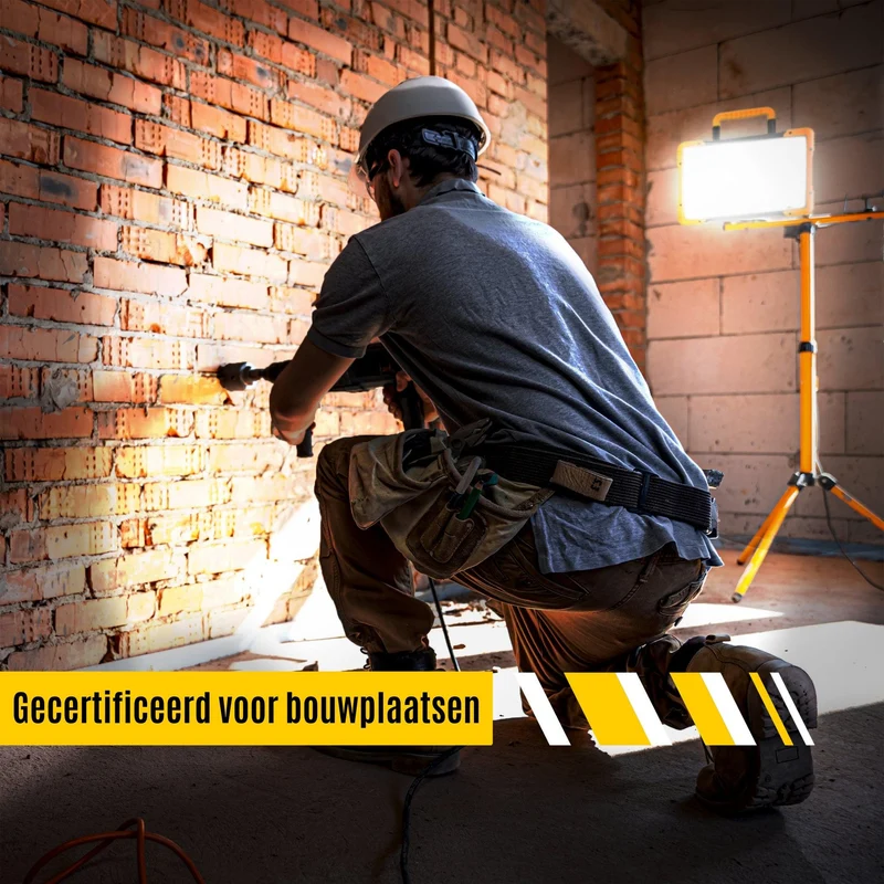 LED-Baustrahler für 18V Werkzeugakkus 40W kaltweiß IK08 IP54 - LED's Work