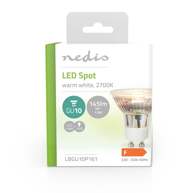 LED-Spot GU10 | 1,9 Watt | 145lm | 2700K – Warmweiß