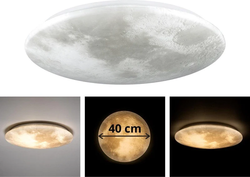 LED-Deckenleuchte (3000-5500K 18W, 1.600 lm Ø 400) (9019512355) - LED's Light