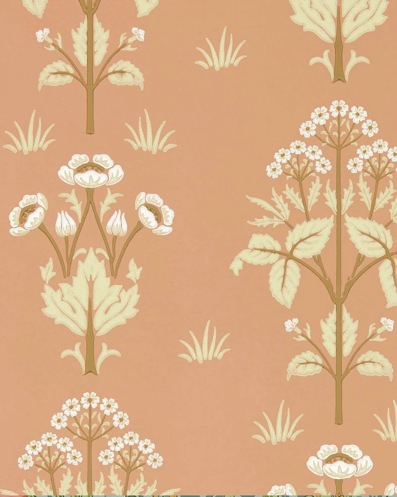 William Morris & Co. Tapet - Meadow Sweet Blush