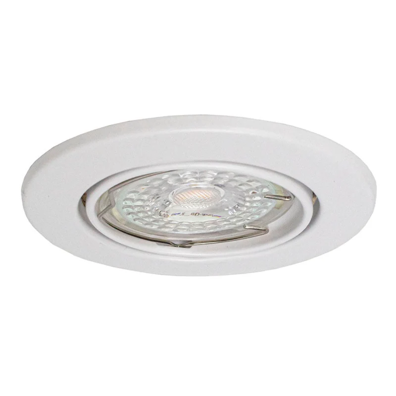LED-Spot-Leuchte | Neigbar | Ø63mm | Rund | Weiß