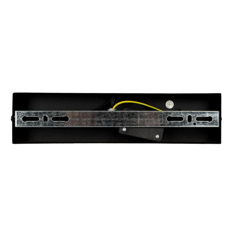 Badezimmer-Deckenstrahler | doppelt | schwarz | IP44 | GU10-Fassung