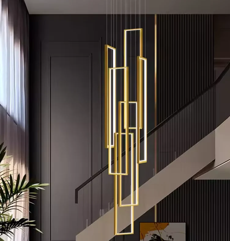 Elegante Hängeleuchte mit zweifarbiger Ausführung und sanfter Lichtverteilung – Brézia