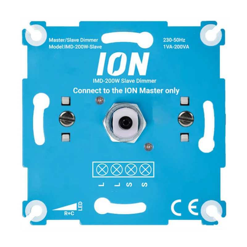 ION LED-Slave-Dimmer | Universell | 0,3-200W | Phasenabschaltung