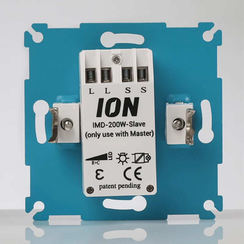 ION LED-Slave-Dimmer | Universell | 0,3-200W | Phasenabschaltung