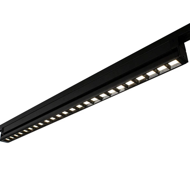 LED 1-Phasen-Stromschienenleuchte | Schwarz | 36 Watt | 90cm | 4000K – Naturweiß