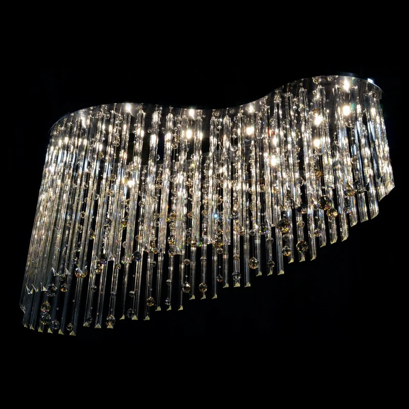 Casa Padrino Luxus Barock Kristall Wandleuchte Silber 160 x 80 x H. 90 cm - Prunkvolle Messing Wandleuchte mit böhmischem Kristallglas - Barock Möbel - Edel & Prunkvoll