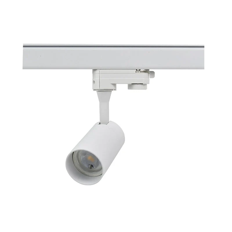 LED 3-Phasen-Schienenstrahler | GU10-Fassung | Weiß