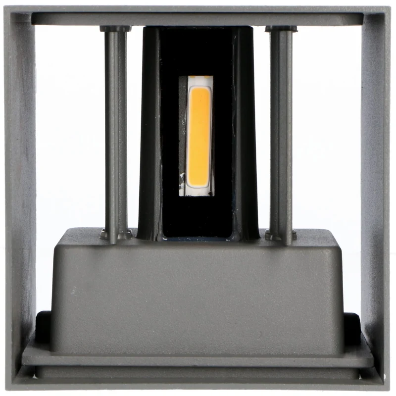 LED Außen-Wandleuchte anthrazit 6 Watt warmweiß IP65 Up-Down - LED's Light