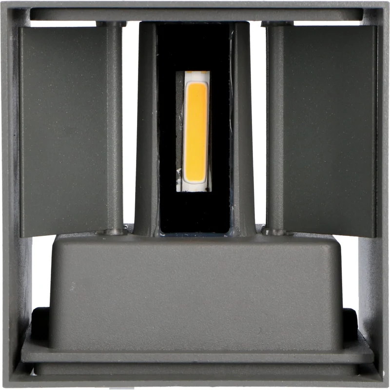 LED Außen-Wandleuchte anthrazit 6 Watt warmweiß IP65 Up-Down - LED's Light