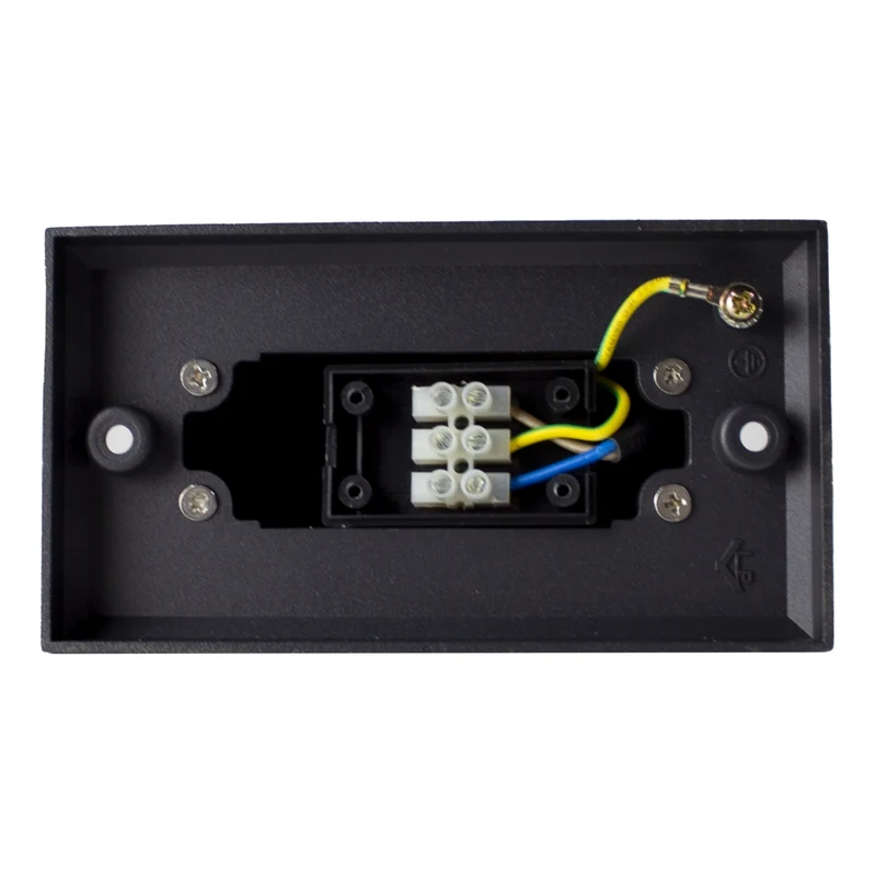Schwarze LED-Stehleuchte für den Außenbereich 12W IP54 | 80cm | Karlc