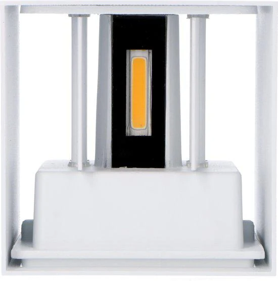 LED Außen-Wandleuchte weiß 6 Watt warmweiß IP65 Up-Down - LED's Light
