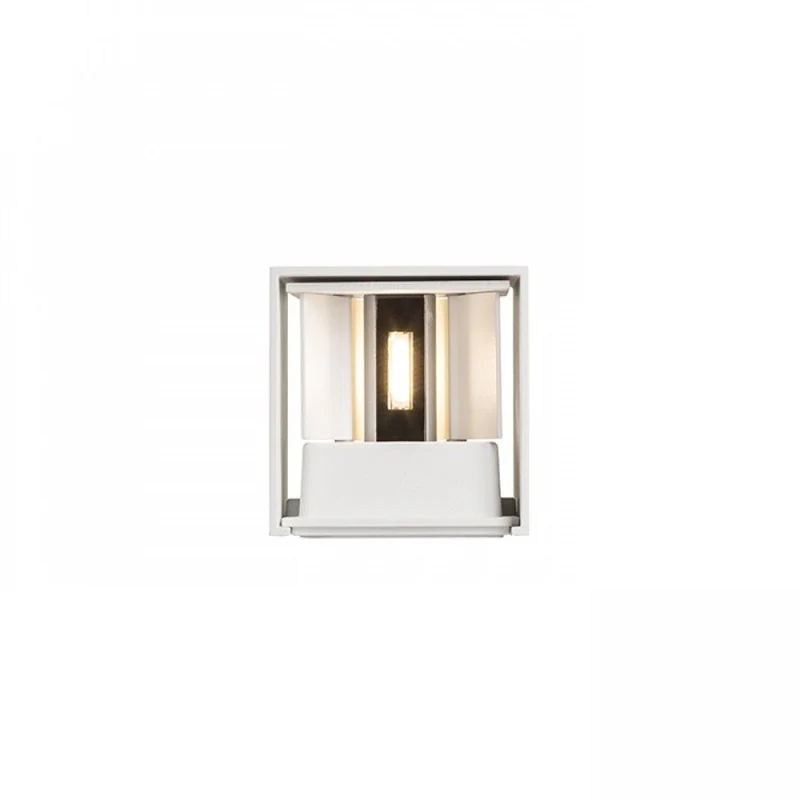 LED Außen-Wandleuchte weiß 6 Watt warmweiß IP65 Up-Down - LED's Light