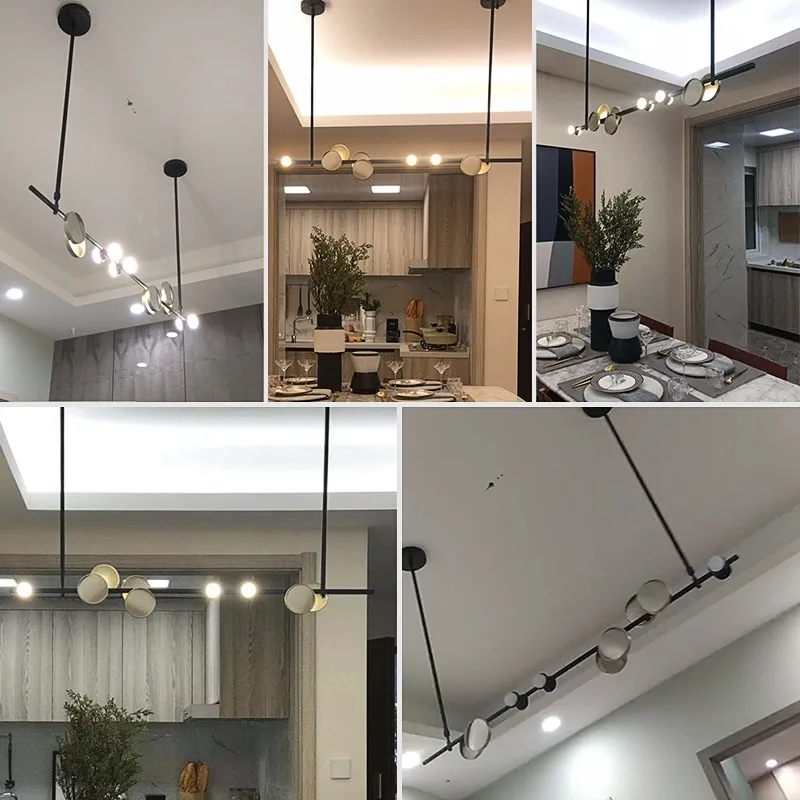 Zweifarbige Metallpendelleuchten mit homogenem und elegantem Licht – Linéa