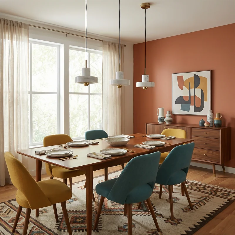 Minimalistische Architektur-Hängeleuchte aus Gold – Dorée
