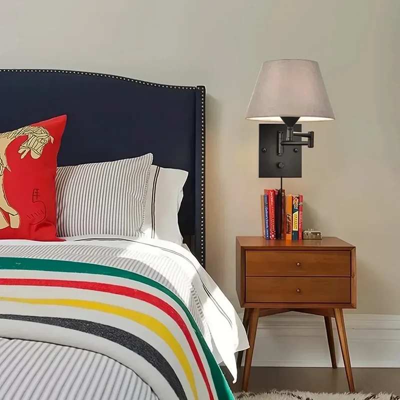 Moderne LED Wandleuchte fürs Schlafzimmer dimmbar und verstellbar