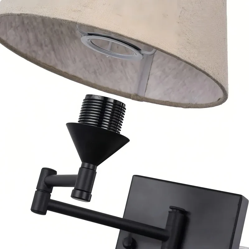 Moderne LED Wandleuchte fürs Schlafzimmer dimmbar und verstellbar