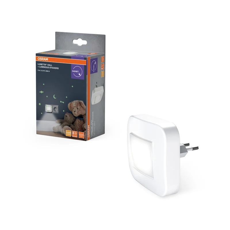 OSRAM LUNETTA® Hall Steckdosen-Nachtlicht mit Kippfunktion