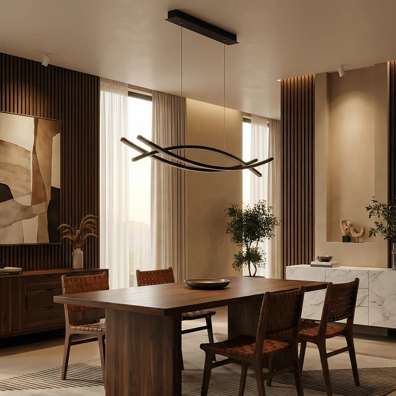 LED-Hängeleuchte Sanfter Stil Modern und Elegant – Stilio