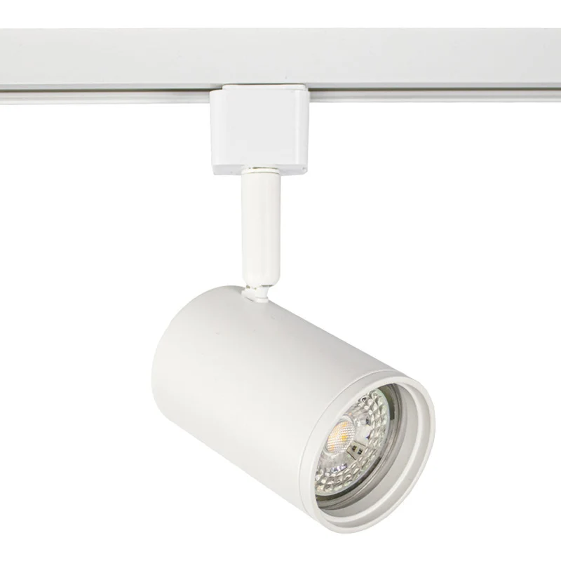 LED 1-Phasen-Schienenstrahler | Weiß | GU10-Fassung