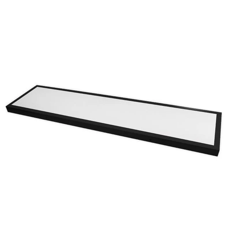 Aufbau-LED-Panel 30x120cm | 60W | Schwarz | 4500K – Naturweiß