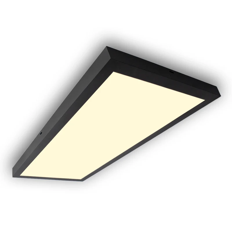 Aufbau-LED-Panel 30x120cm | 60W | Schwarz | 4500K – Naturweiß