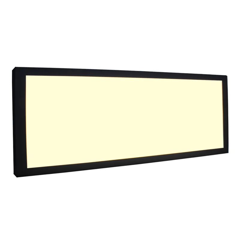 Aufbau-LED-Panel 30x120cm | 60W | Schwarz | 4500K – Naturweiß