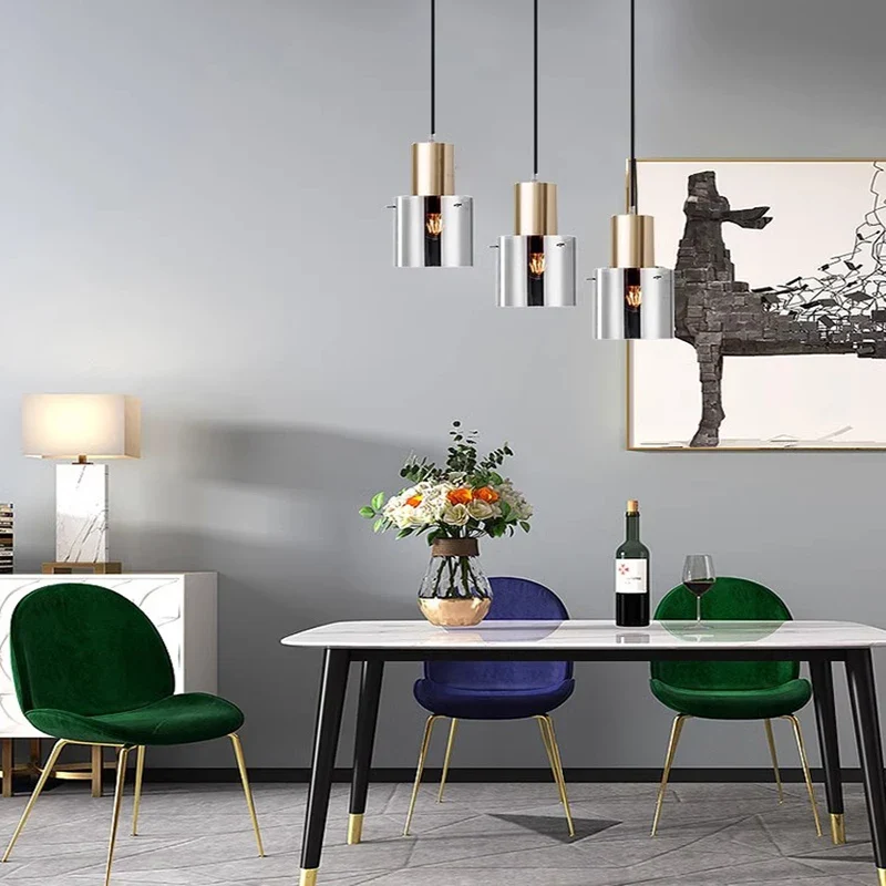 Chic und subtile Hängeleuchte für moderne Innenräume – Glacia