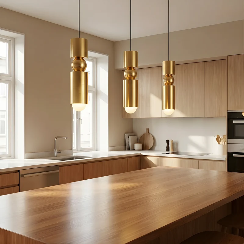 Moderne Hängelampe Kupfer Eleganz – Lynx