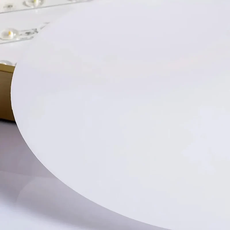 Moderne runde LED-Deckenleuchte aus Kupfer in Gold – dimmbar