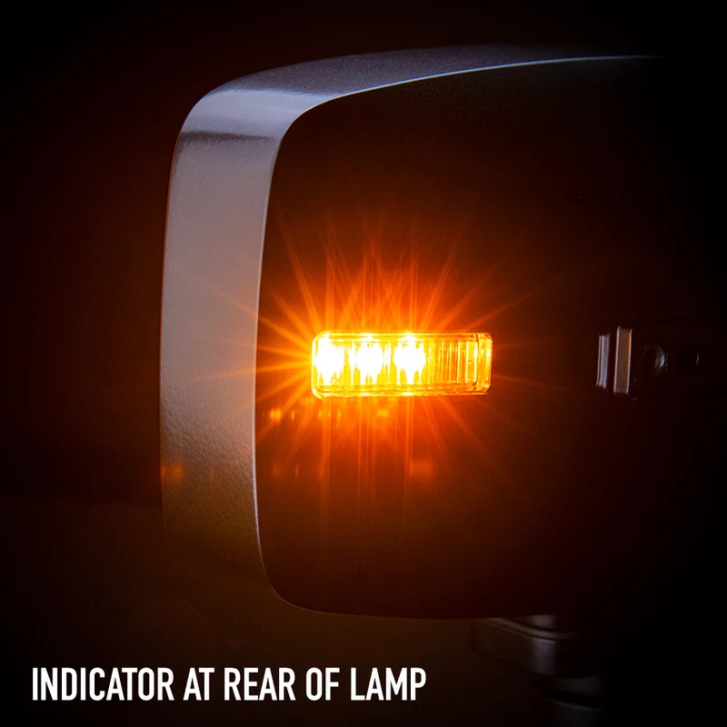 Strands HI-LO LED-Lampe mit Fernlicht, Abblendlicht und Blinker