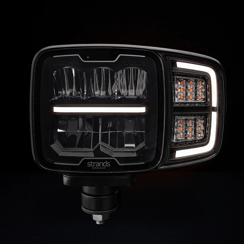 Strands HI-LO LED-Lampe mit Fernlicht, Abblendlicht und Blinker